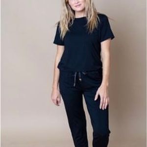 Lates by Kate pajamas. Size small. Color black. EUC.